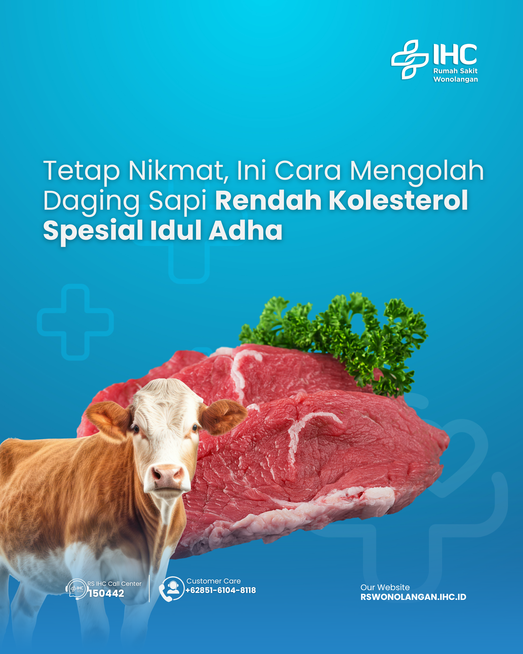 Tetap Nikmat, Ini Cara Mengolah Daging Sapi Rendah Kolesterol Spesial Idul Adha